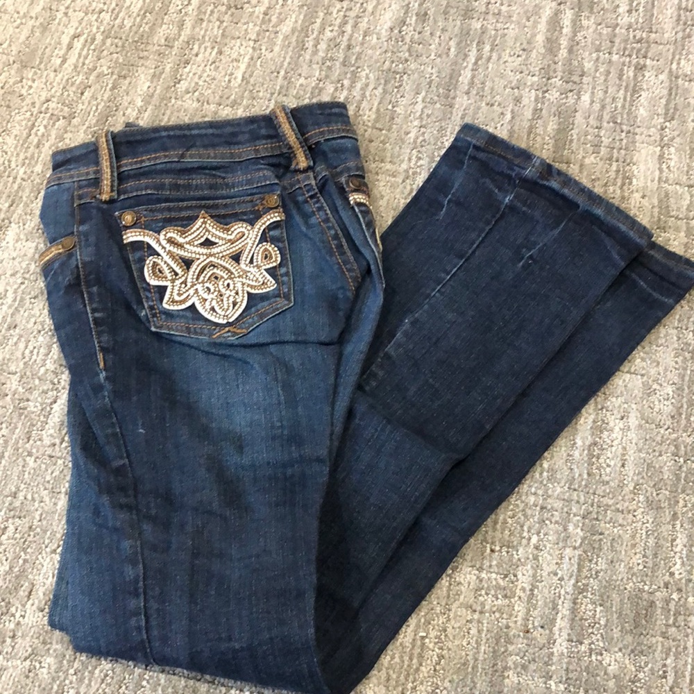 Grace in L.A. dark wash jeans